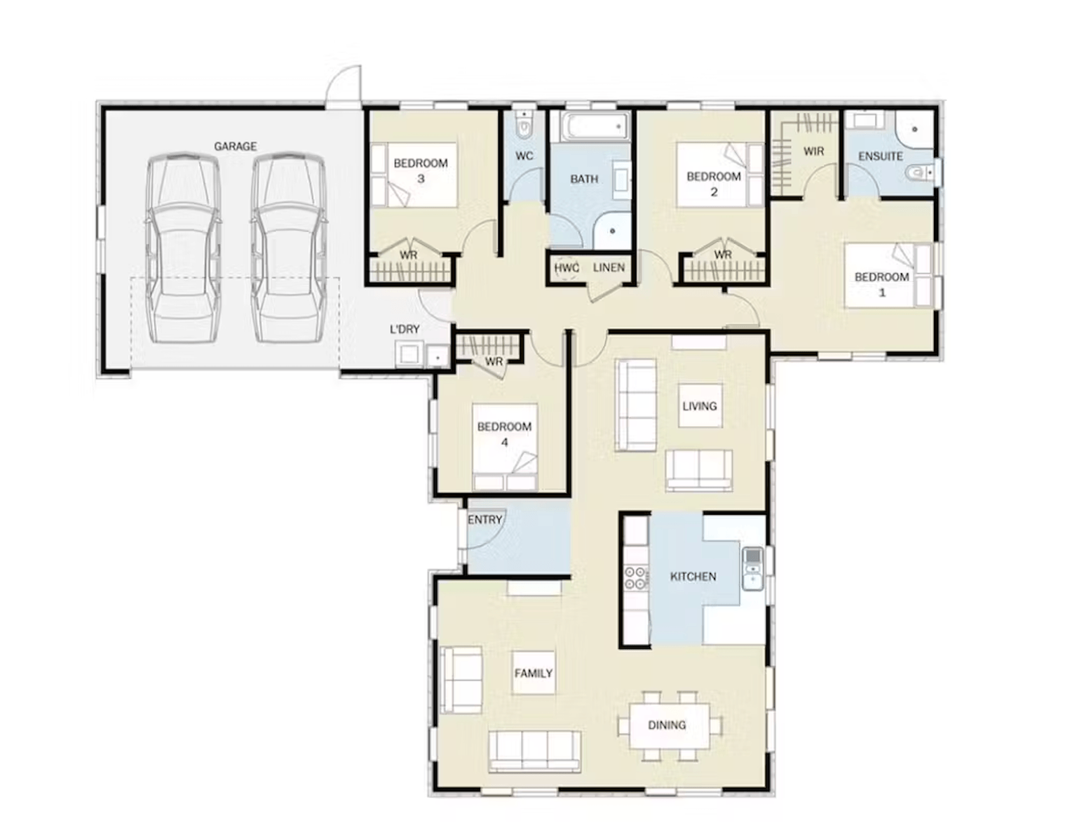 Takahe floor plan