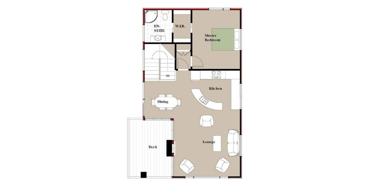 Ruby Contemporary floor plan