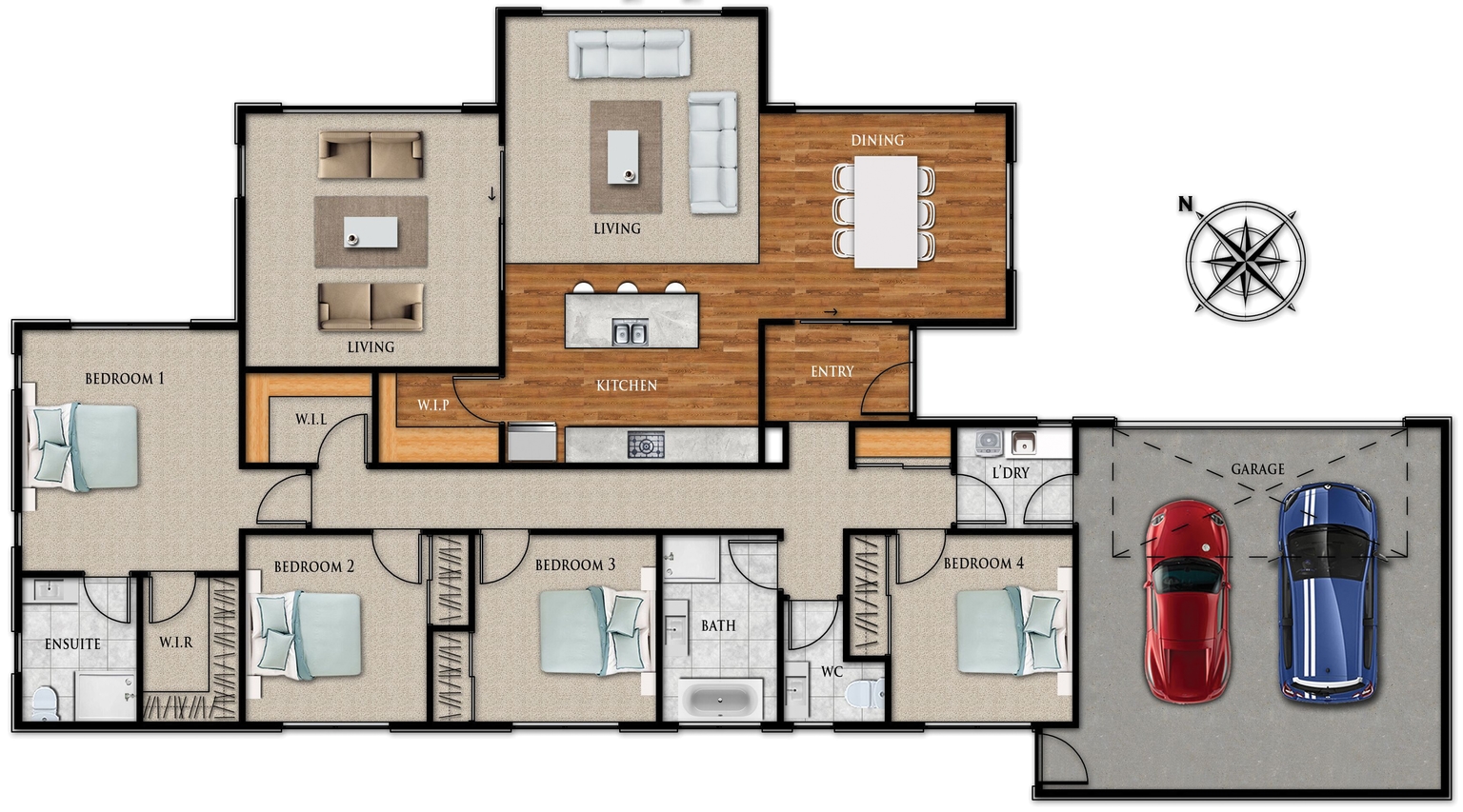 St Clair floor plan