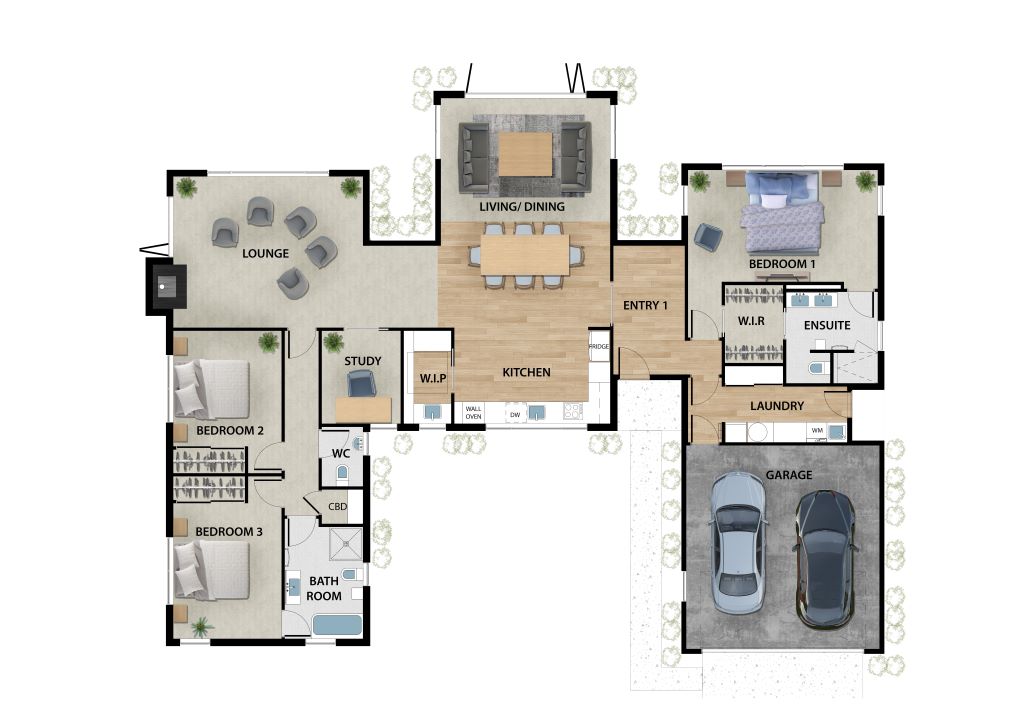 Kinloch floor plan