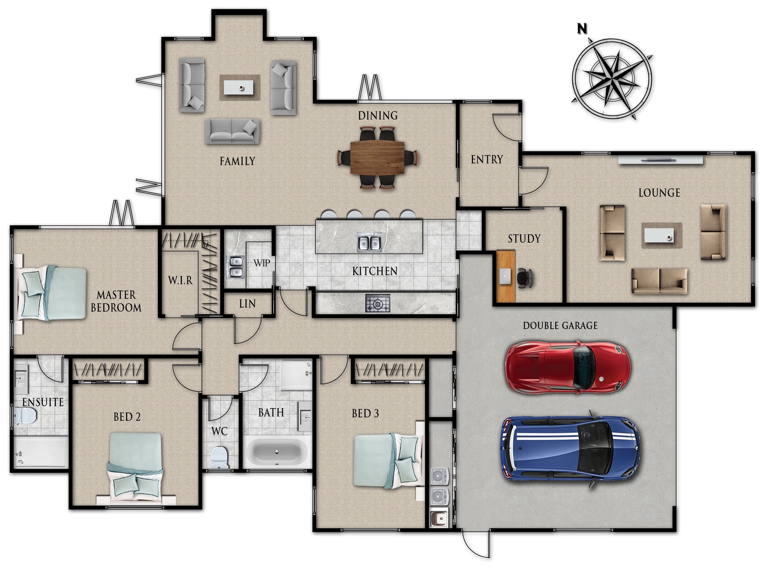 Waitoki floor plan