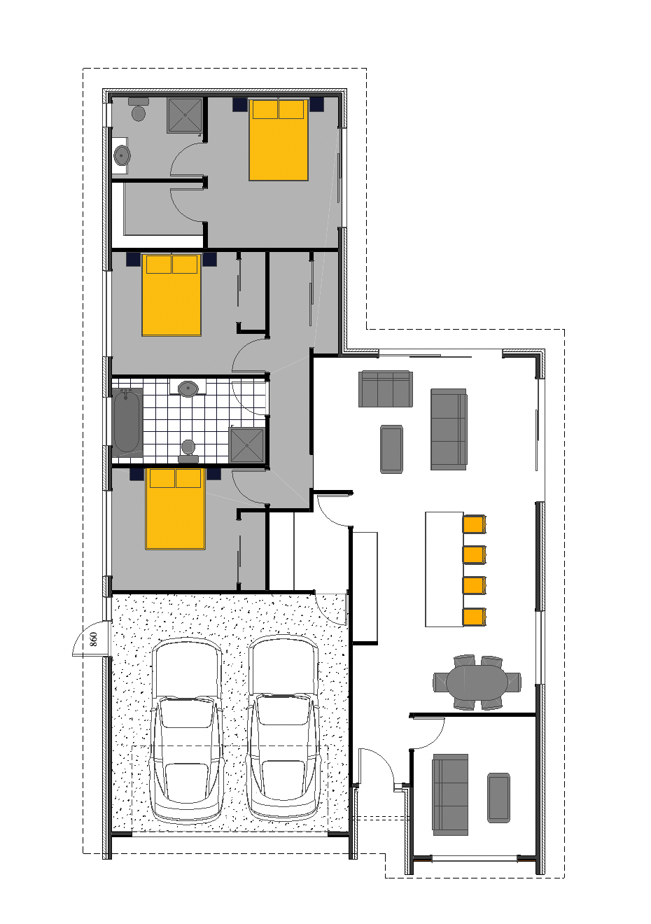 Thunbergia 168 floor plan