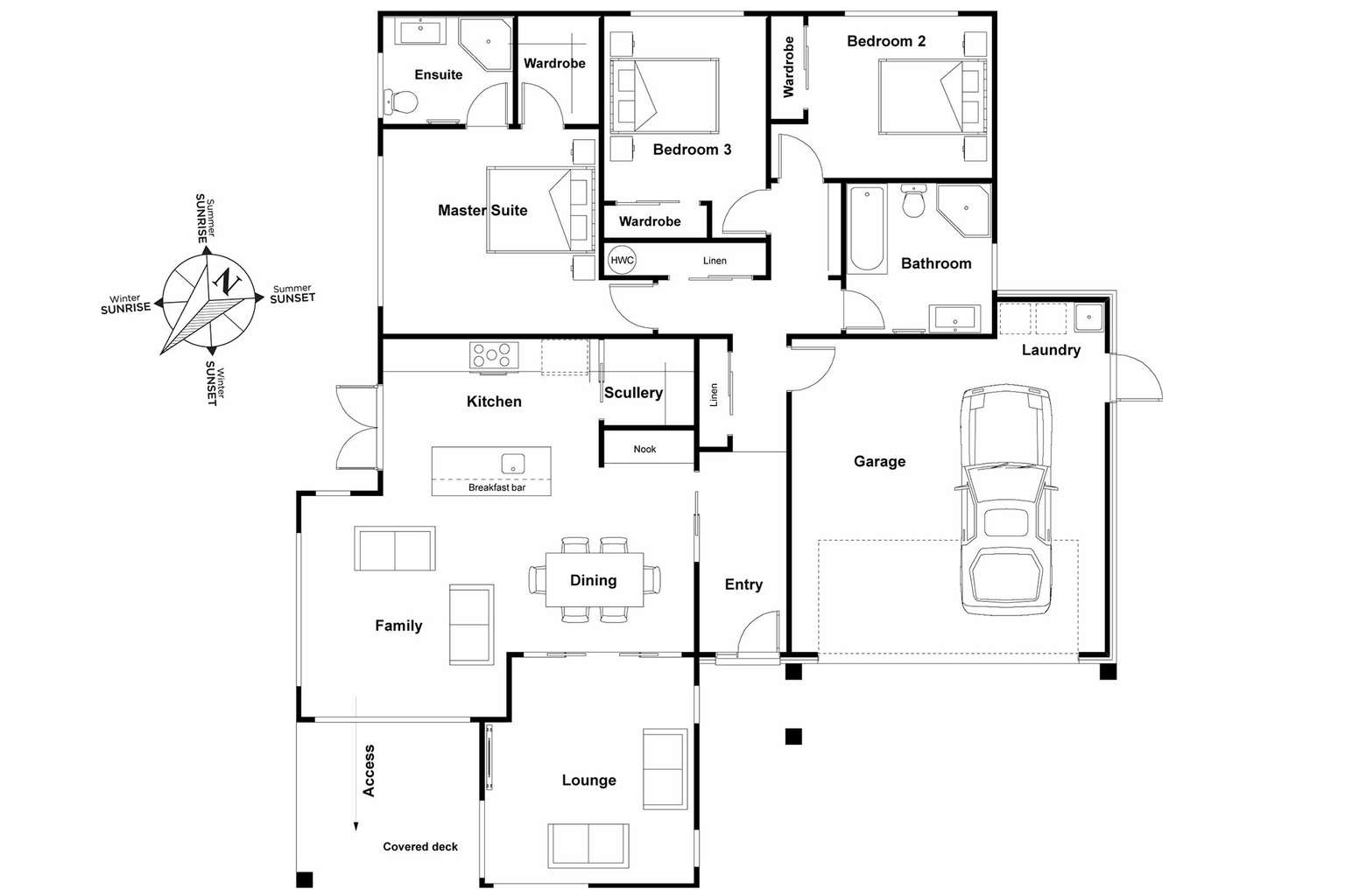 Anchorage floor plan