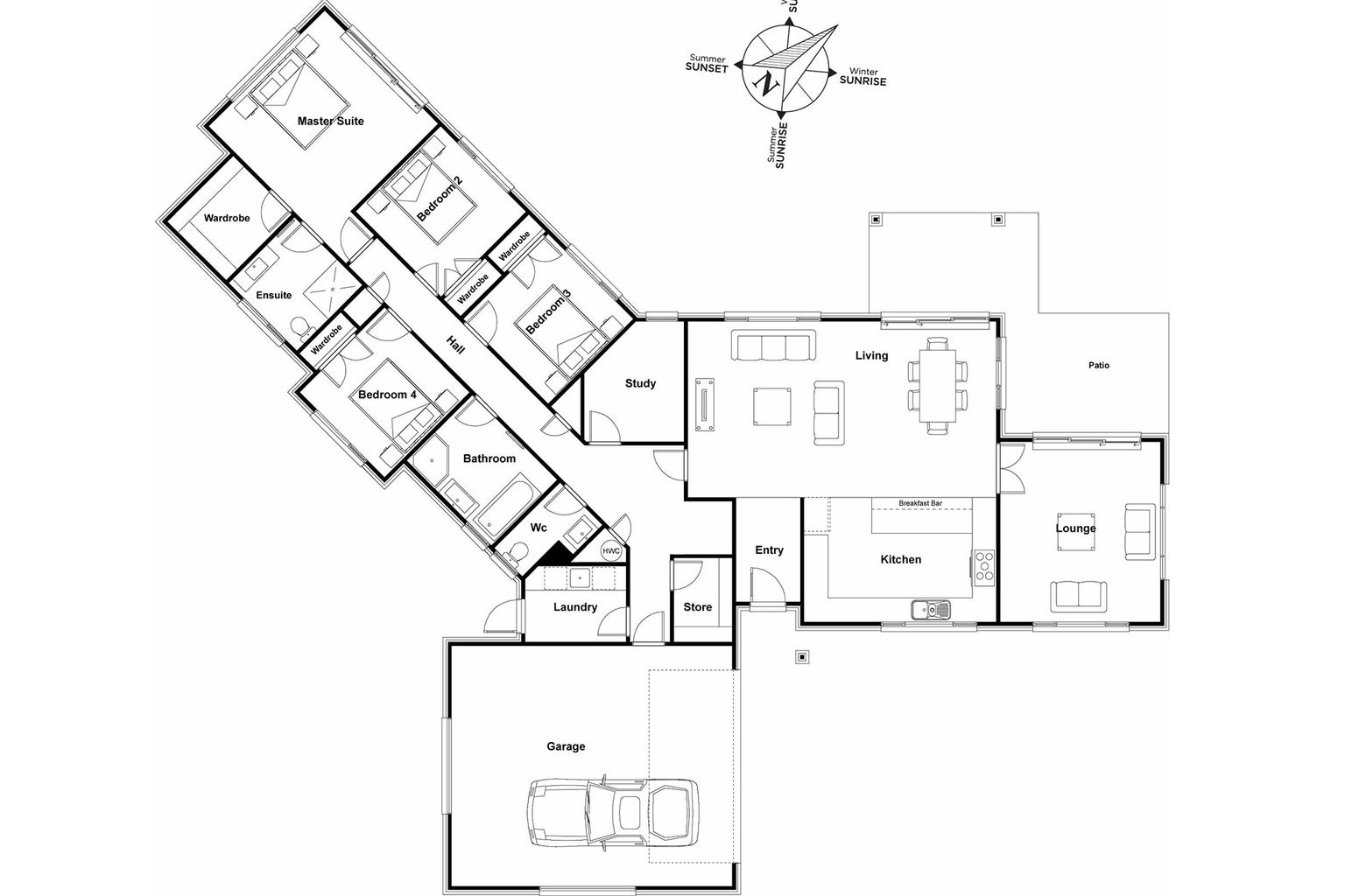 O'Neills floor plan