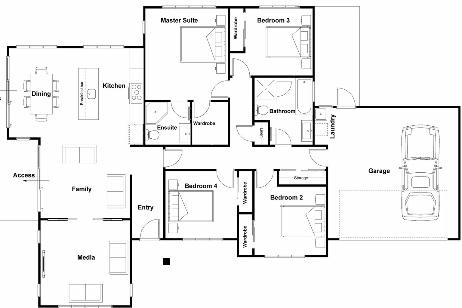 Peak floor plan