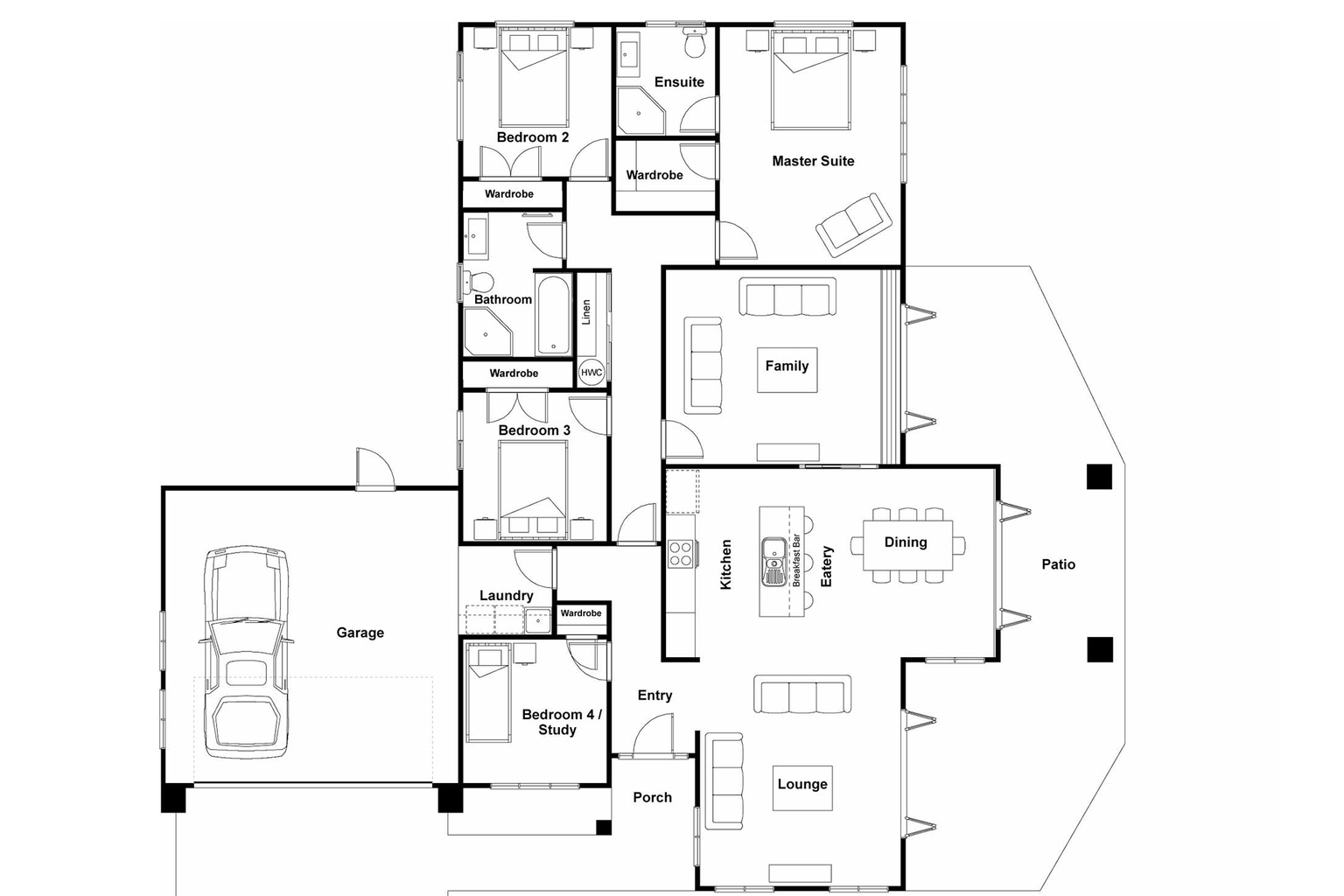Victoria floor plan