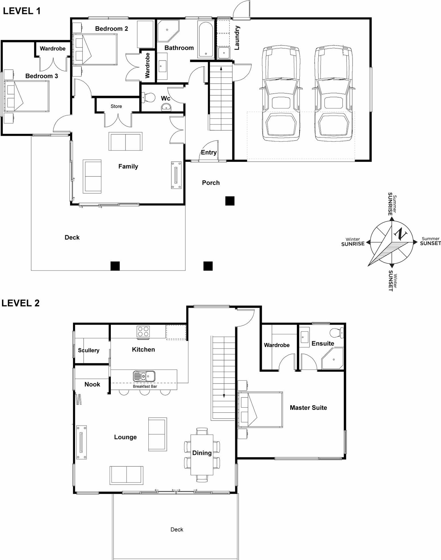 Tudor floor plan