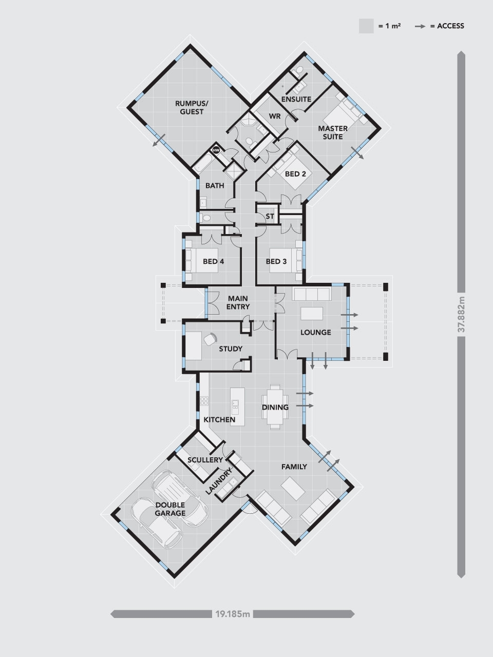 Barbados floor plan