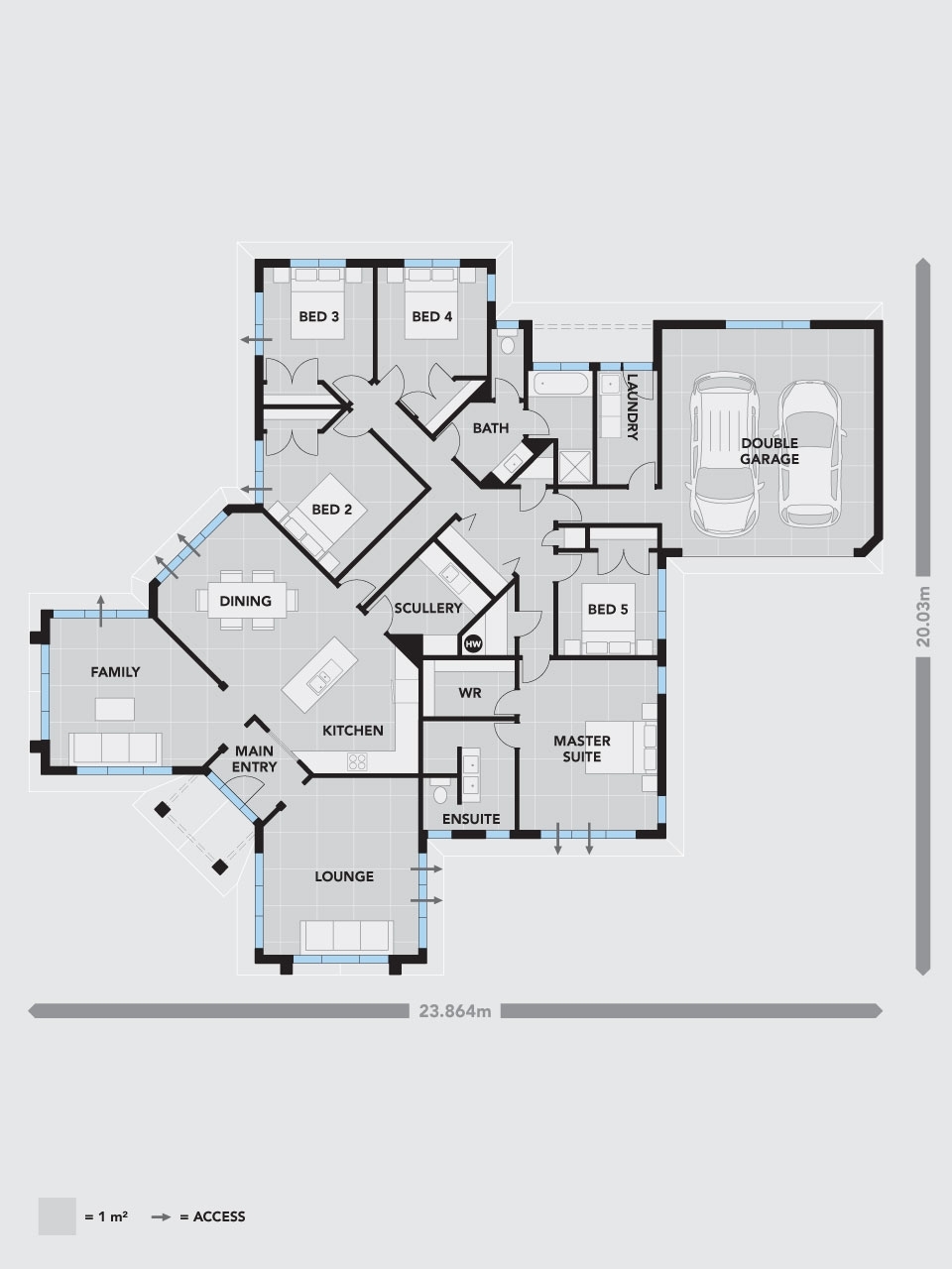 Casablanca floor plan