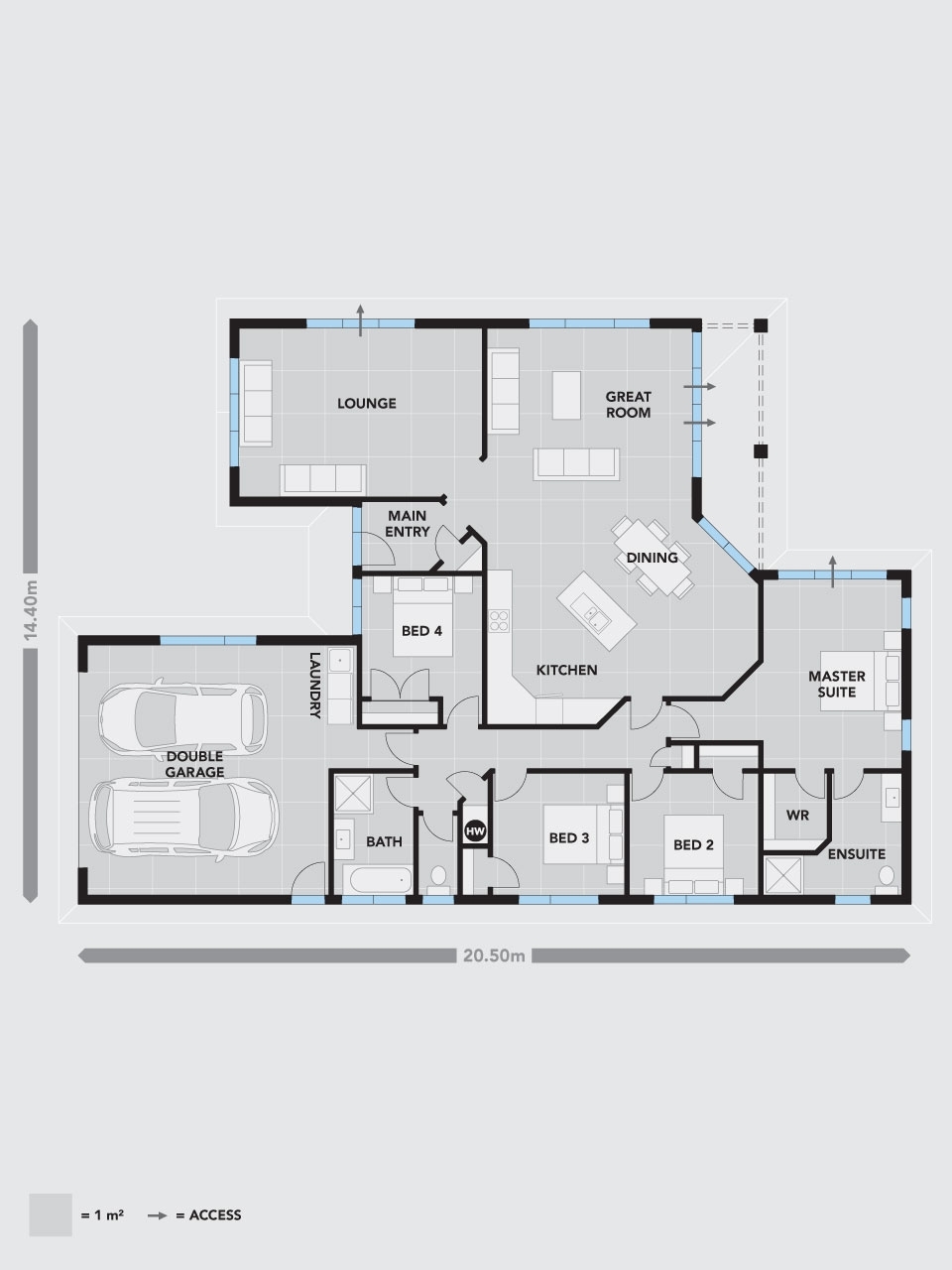 Marsielle floor plan