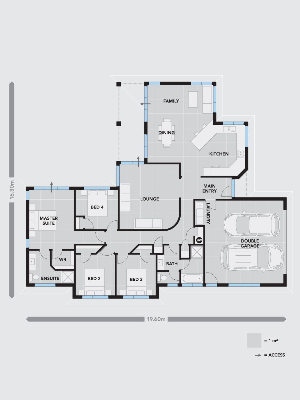 Milan floor plan