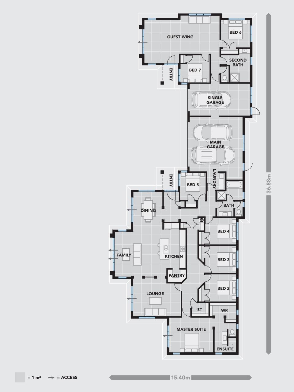 Riviera floor plan