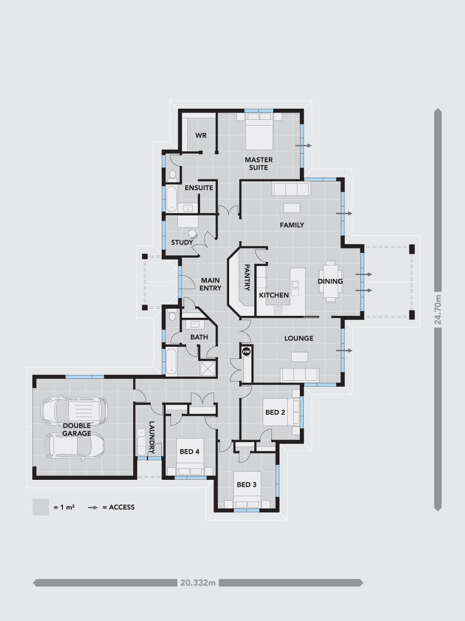Corfu floor plan