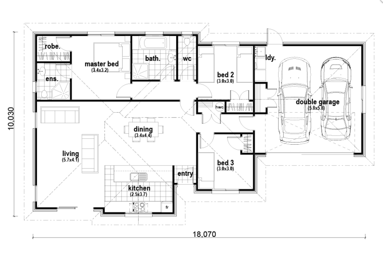 Kanuka floor plan