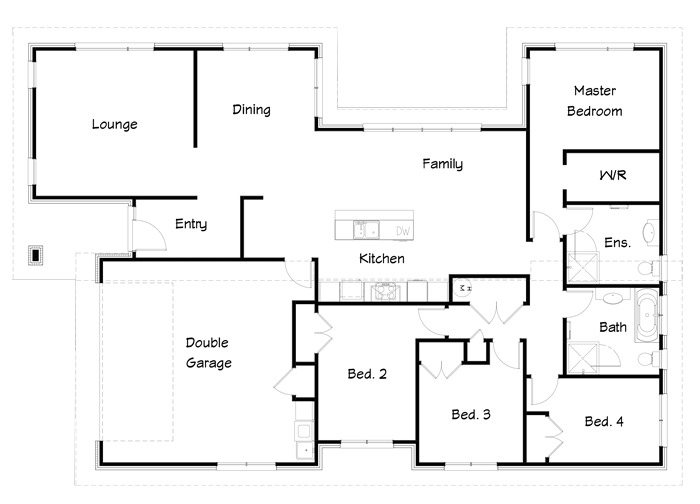 Bayside floor plan