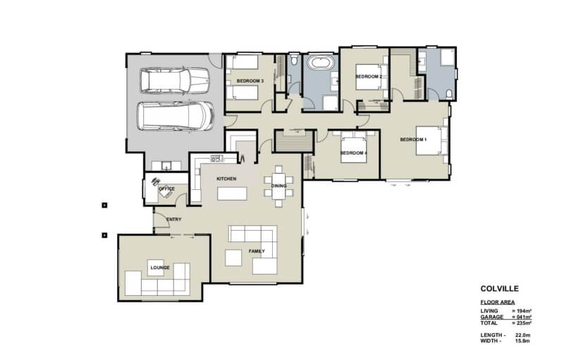 Colville floor plan