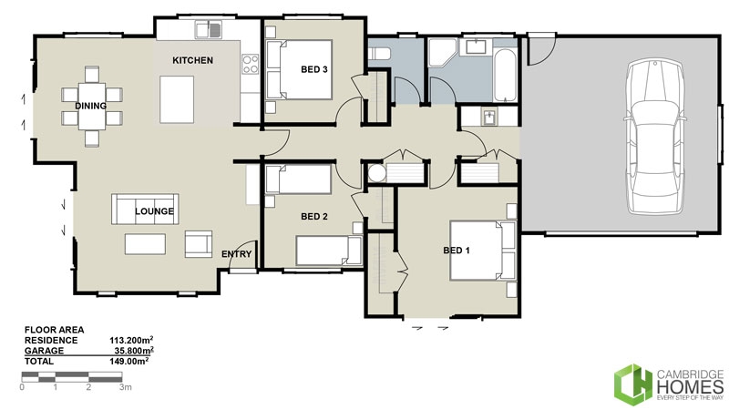 Barrington floor plan