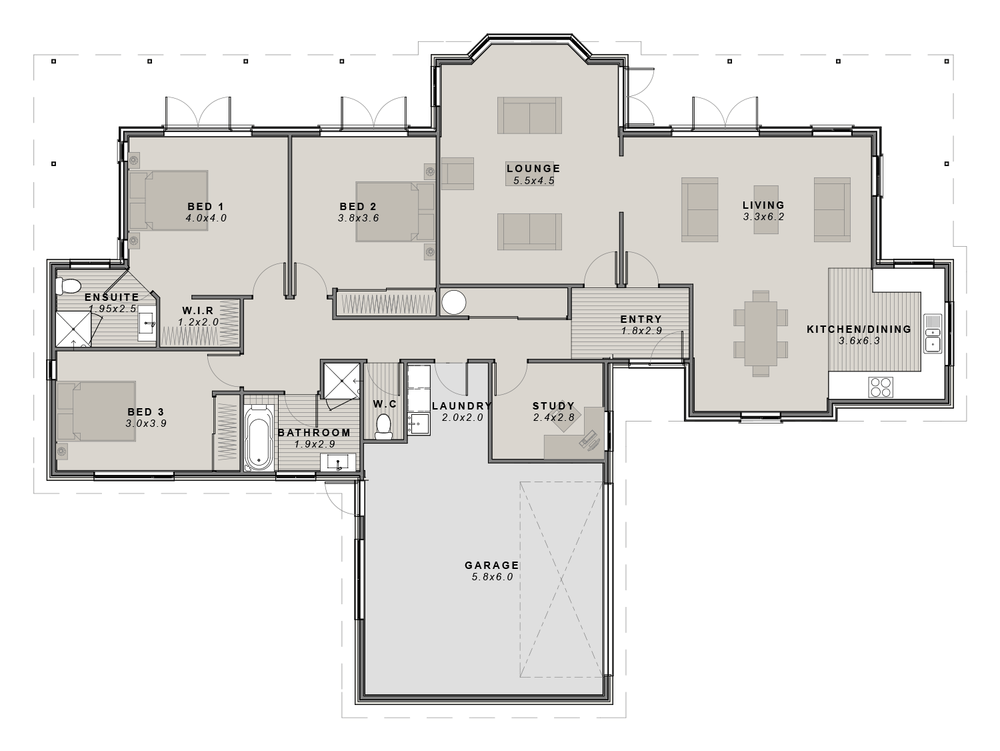 The Balmoral floor plan