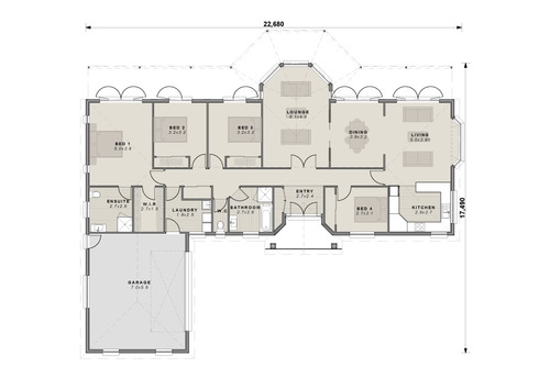 The Lyndhurst floor plan