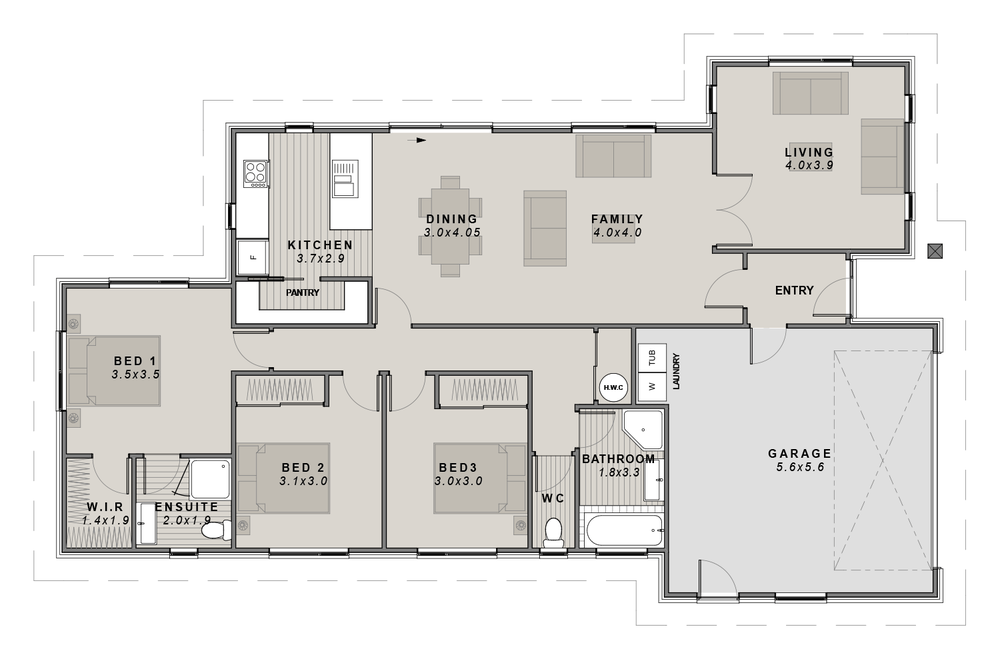The Selwyn floor plan