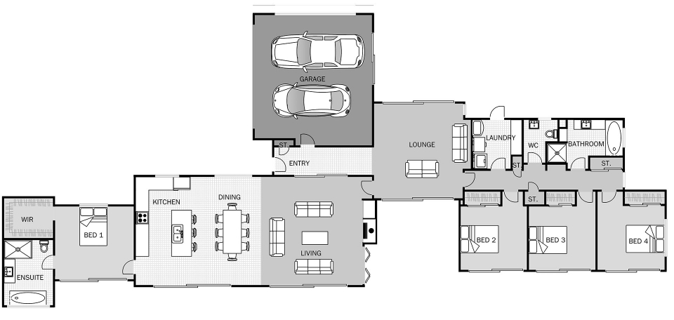 Monterey floor plan