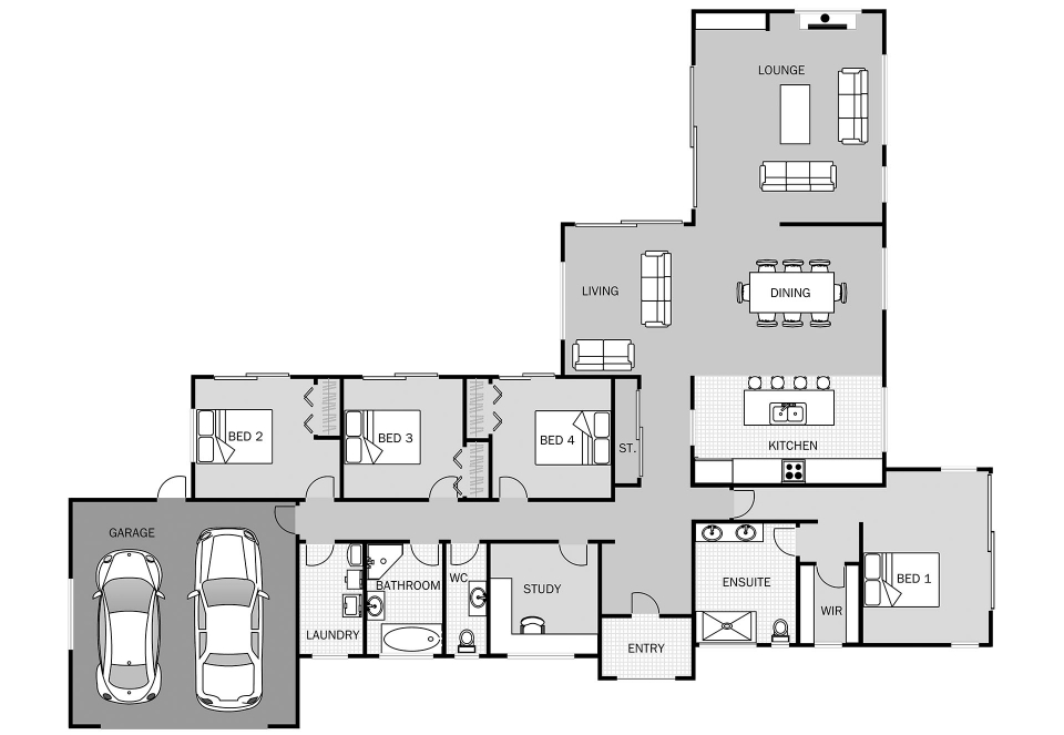 Tanekaha floor plan