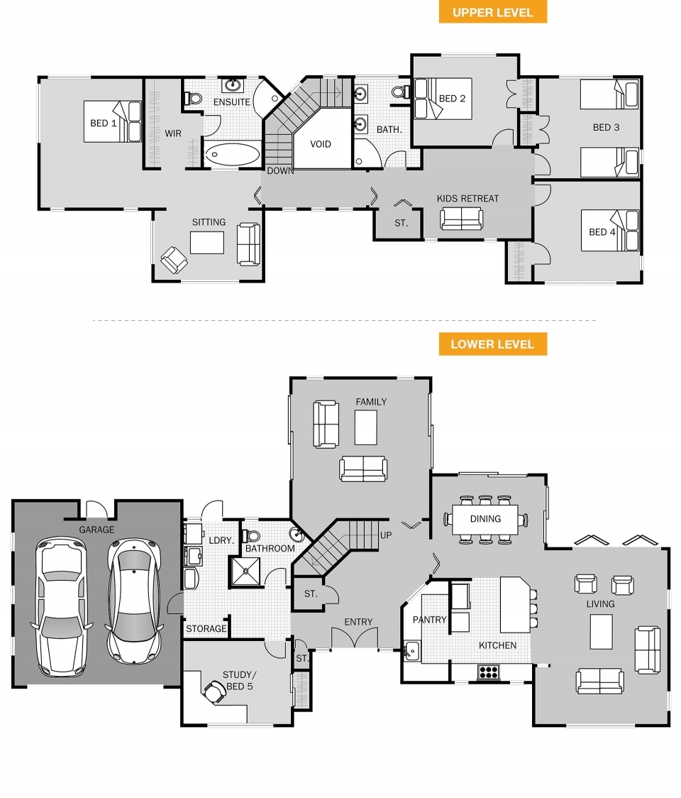 Bellevue floor plan