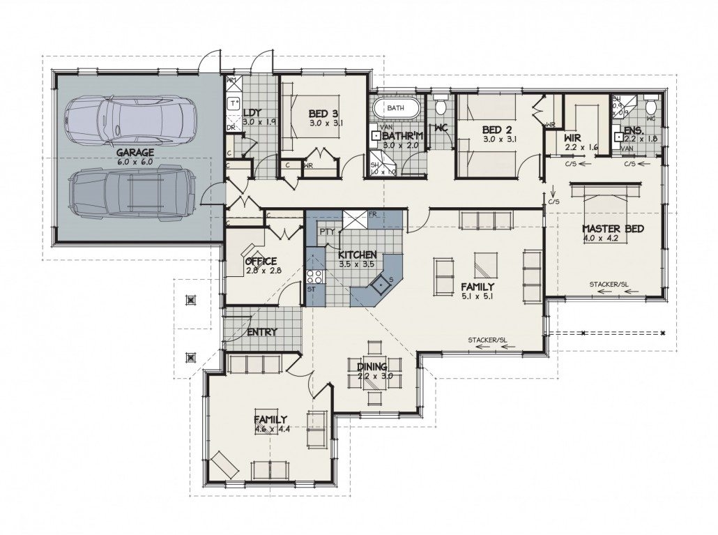 Barrington floor plan