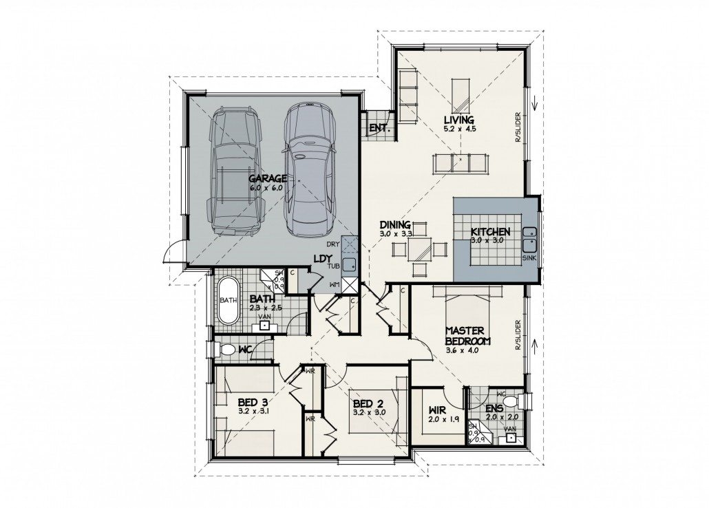 Avon floor plan