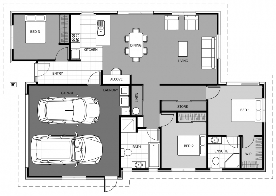 Koru floor plan