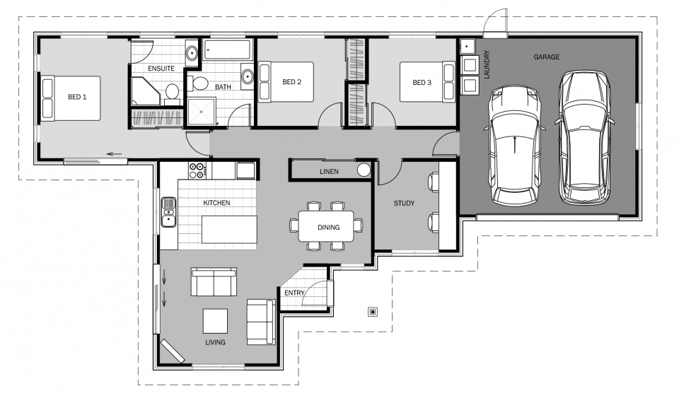 Halo floor plan
