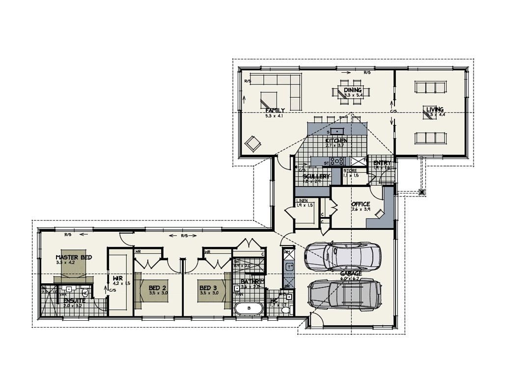 Fusion floor plan