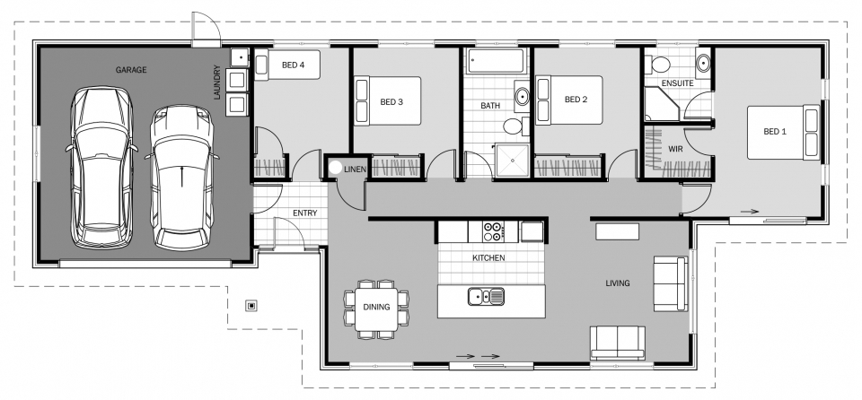 Endeavour floor plan