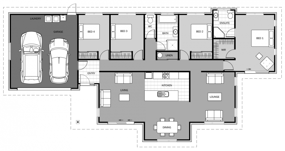 Oceania floor plan