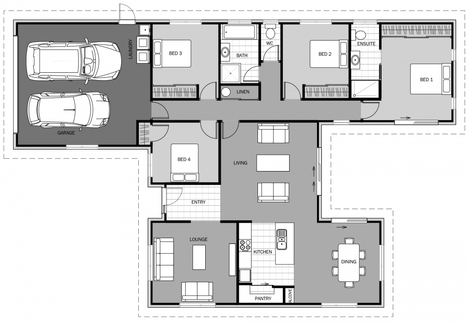 Sandy Bay floor plan