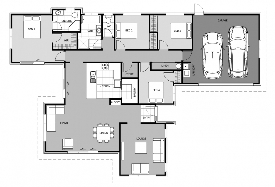 Explorer floor plan