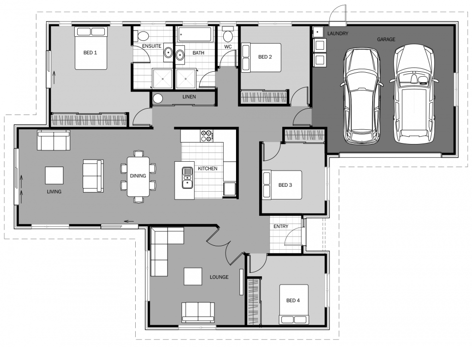 Paradise floor plan