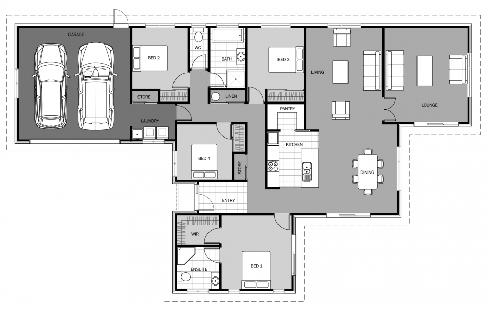 Rosewood floor plan