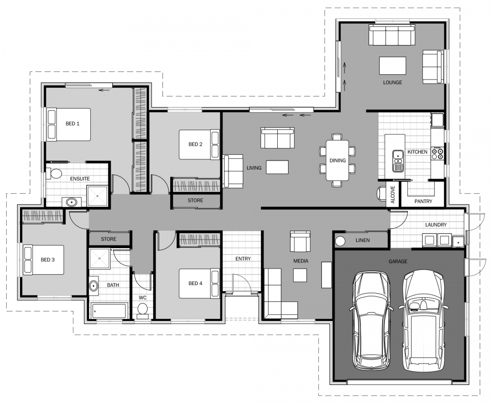 Kupe floor plan