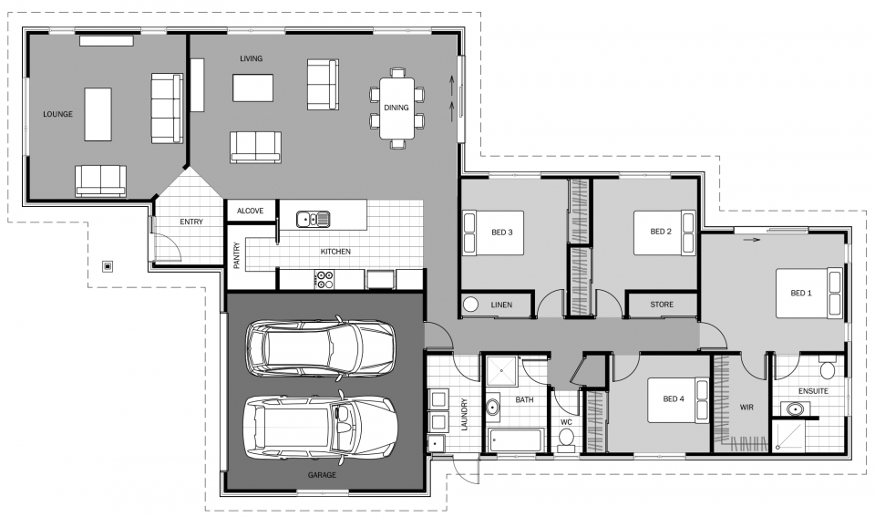 Stony Bay floor plan