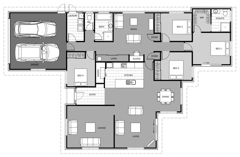 Vuake floor plan