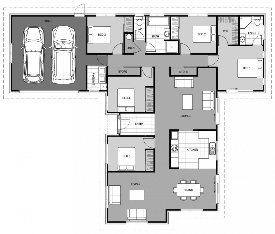 Mercury Bay floor plan