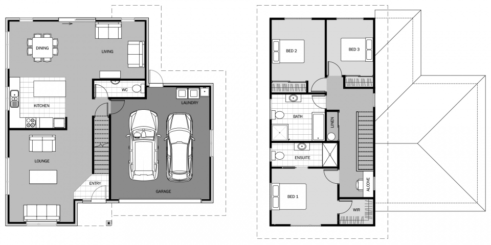 Beachwood floor plan