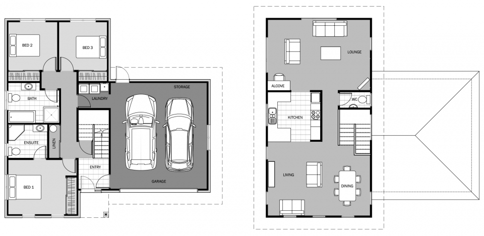 Sirius floor plan