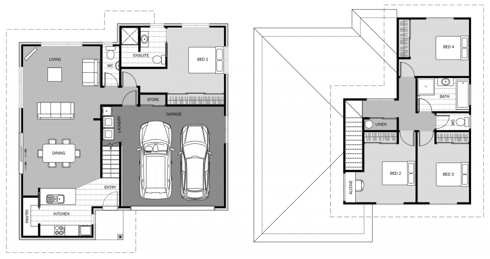 Hibiscus floor plan