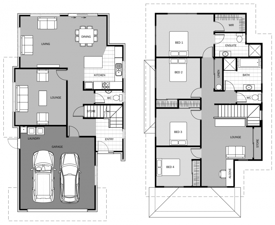 Rakino floor plan