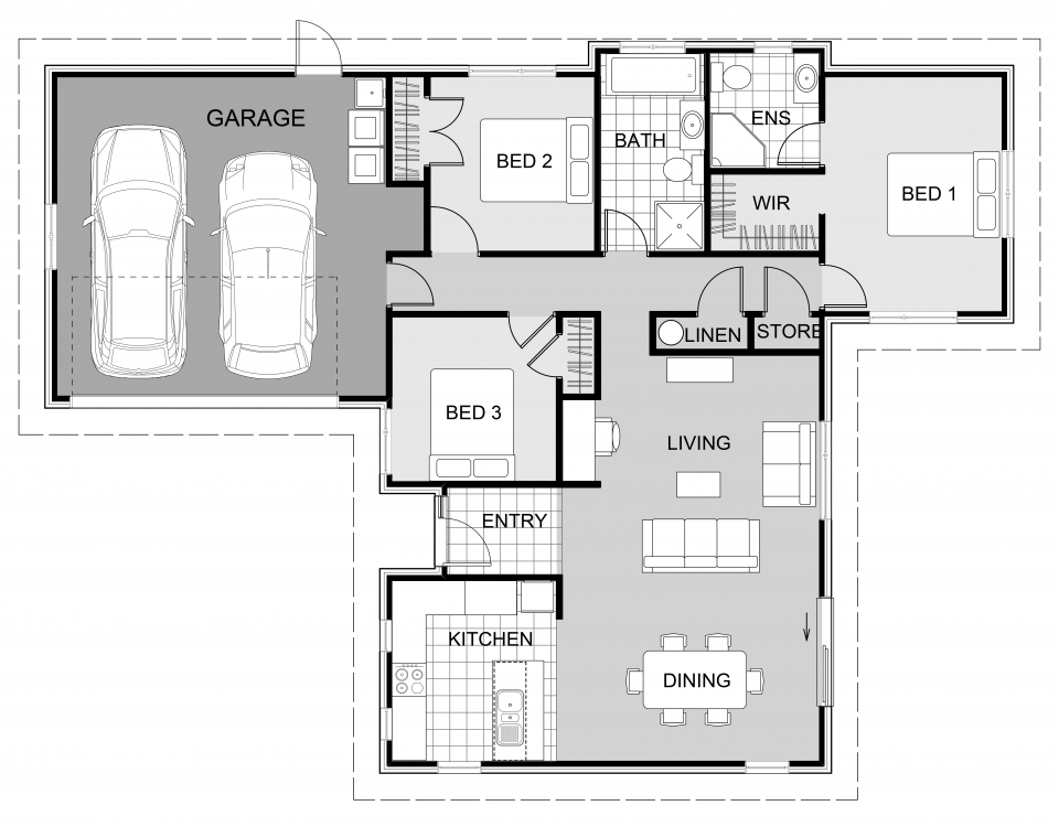Tara-Iti floor plan
