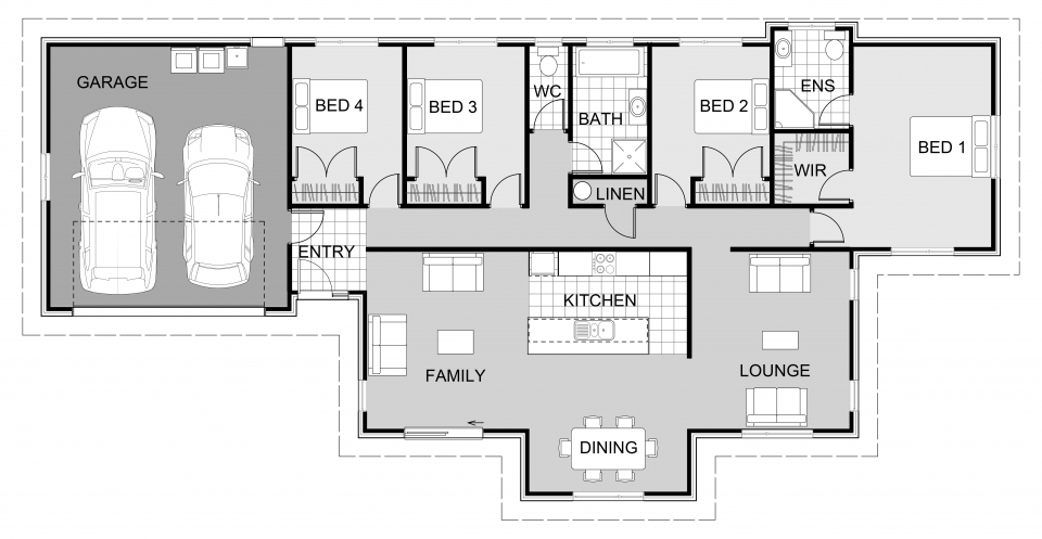 Miromiro floor plan