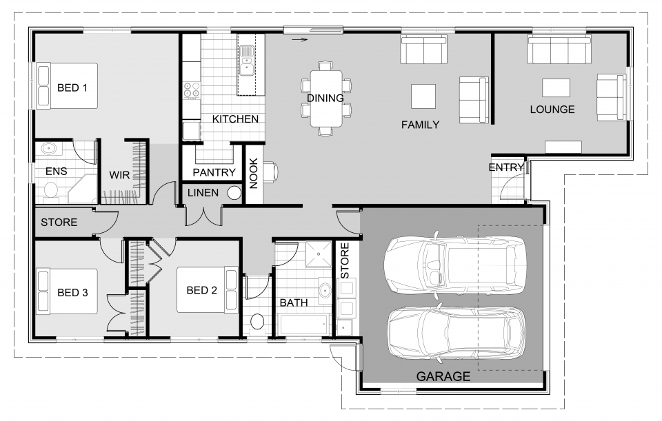 Heron floor plan