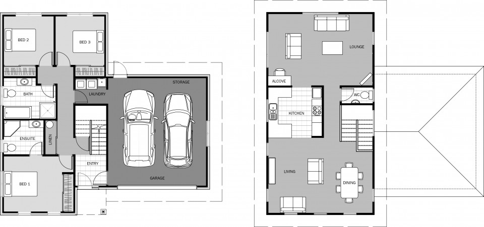Pukeko floor plan
